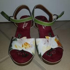 Spring Step Floral Multicolor Heels